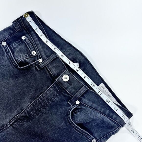 Rag and bone black skinny leg stretch jean 30 - Picture 8 of 11
